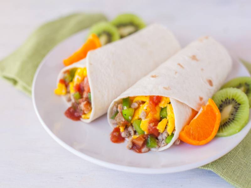 Burritos là món ăn độc đáo được nhiều người yêu thích